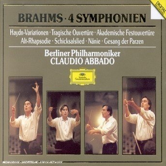 Cover for Abbado Claudio / Berlin P. O. · Brahms: Symphonies (CD) (2001)
