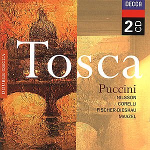 Cover for Nilsson / Corelli / Fischer-di · Puccini: Tosca (CD) (2003)