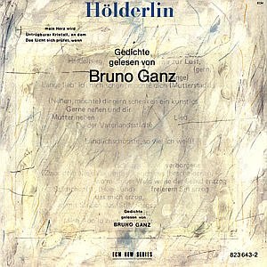 Cover for Ganz Bruno · HöLDERLI DIGTE (CD) (2002)