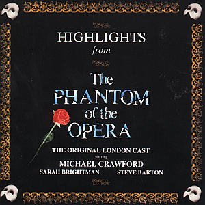 Cover for Charles Hart · Phantom Of The Opera (highlights) (CD) (2015)