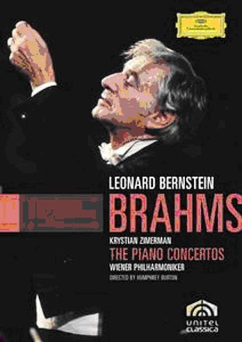 Cover for Zimerman K. / Bernstein / Wien · Brahms: Piano Concertos (DVD) (2007)