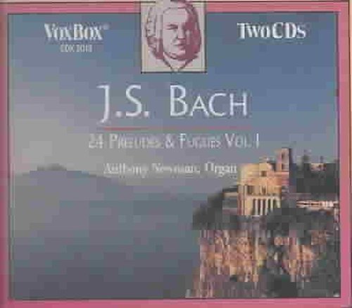 Cover for Bach / Newman · 24 Preludes &amp; Fugues 1 (CD) (1992)
