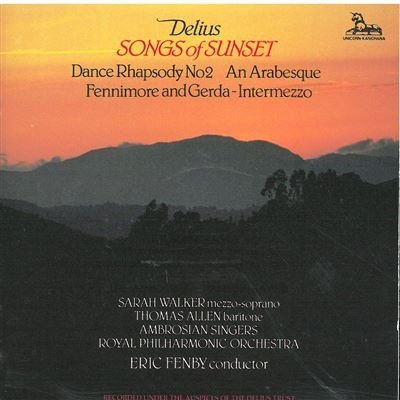 Cover for Frederick Delius · Songs Of Sunset Per Soprano E Baritono (CD)