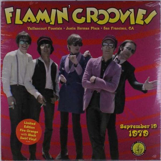 Cover for Flamin' Groovies · Live from the Vaillancourt Fountains: 9/19/79 (LP) (2019)