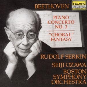Cover for Boston Symp Orch / Ozawa · Beethoven: Piano Concerto 3 (CD) (1990)