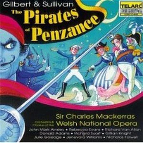 Cover for Gilbert &amp; Sullivan · Pirates of Penzance (CD) (1993)