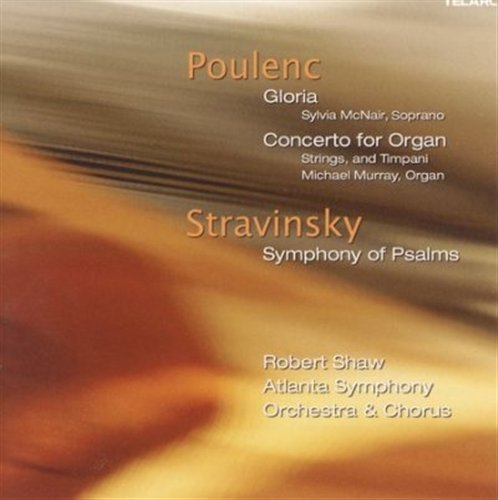 Symphony of Pslams, Poulnec - Gloria, Organ Concerto • Shaw / - Musik - TELARC - 0089408064326 - 30. august 2004