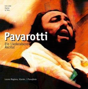 Cover for Luciano Pavarotti · Ein Liederabend Recital (CD) (1992)