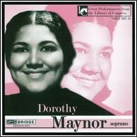 Cover for Dorothy Maynor · Great Performances From The Library Of (CD) (2008)