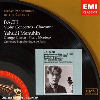 Cover for Bach · Conc. Violon 1 &amp; 2, Conc. 2 Violons, Chaconne - Me (CD) (2008)