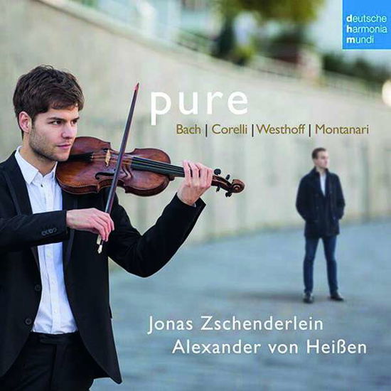 Cover for Zschenderlein, Jonas &amp; Alexander · Pure - Works For Violin And Harpsichord (CD) (2018)