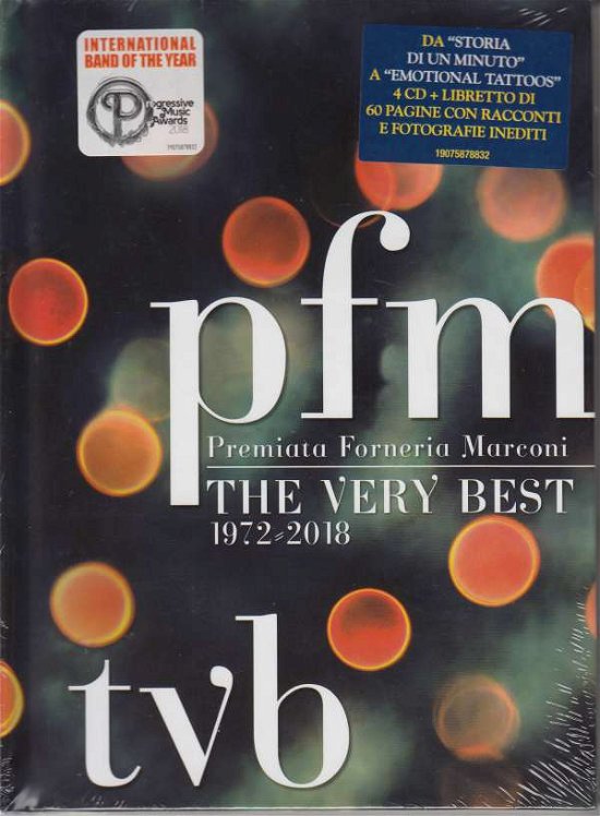 Cover for P.f.m. Premiata Forneria Marconi · Premiata Forneria Marconi - Tvb - The Very Best (CD) (2018)