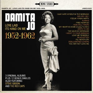 Cover for Damita Jo · Love Laid Its Hand On Me 1952-1962 - 3 Original Albums Plus 12 Bonus Singles (CD) (2015)