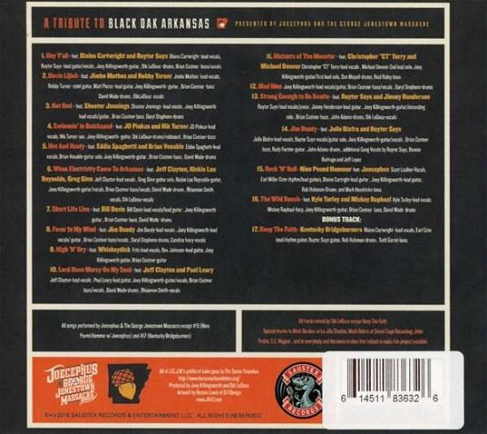Cover for Joecephus &amp; The George Jonestown Massacre · Mutants Of The Monster: A Tribute To Black Oak Ark (CD) (2022)