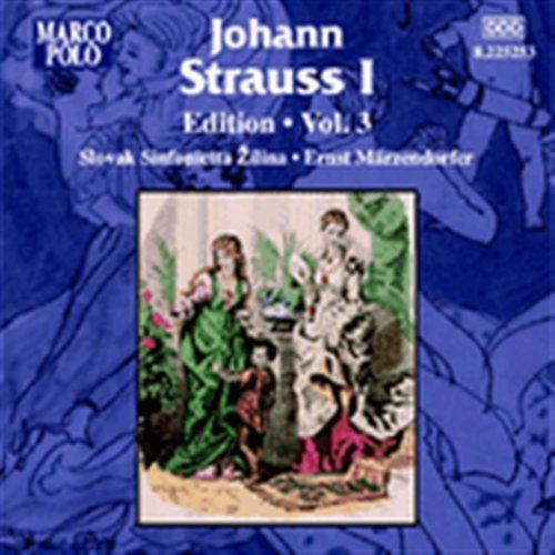 Cover for Strauss,j. I / Marzendorfer / Slovak Sinfonietta · Johann Strauss I Edition 3 (CD) (2004)
