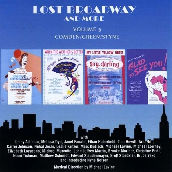 Cover for Original Cast · 5 Lost Broadway (CD) (2019)