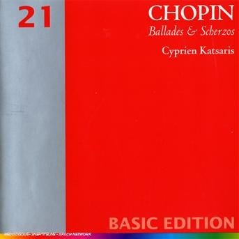 Cover for Chopin · Ballades, Scherzi - Katsaris (CD) (2010)