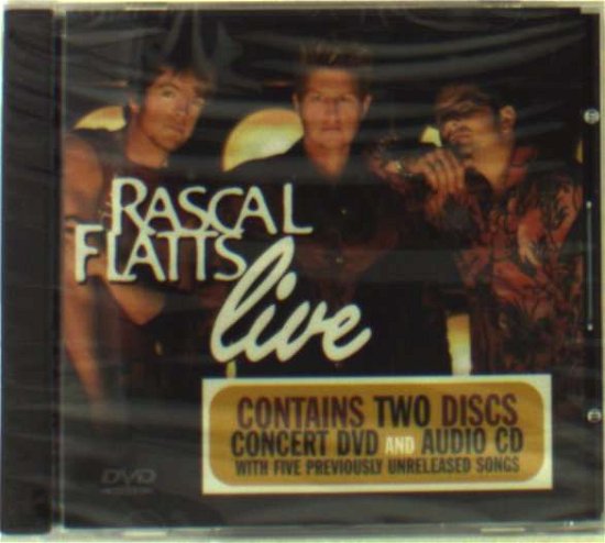 Cover for Rascal Flatts · Rascal Flatts-live (CD/DVD) (2003)