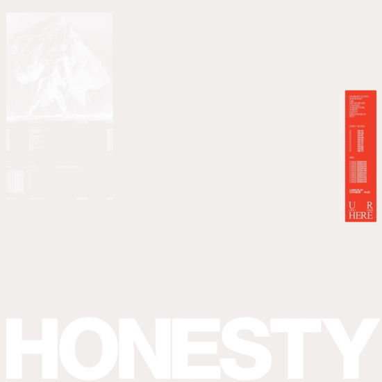 Cover for Honesty · U R Here (CD) (2025)