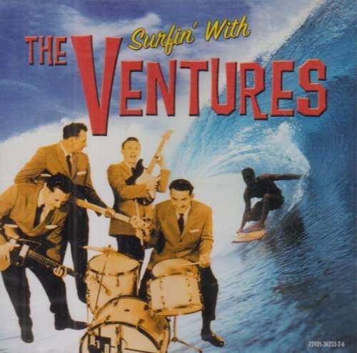 Ventures-surfin with - Ventures - Musiikki - EMI - 0724353623326 - tiistai 23. kesäkuuta 2009