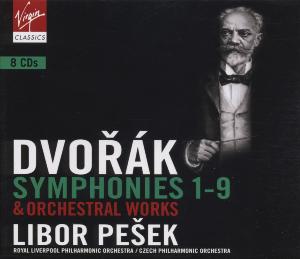 Cover for Pesek Libor · Royal Liverpool Harmonic Orchestra - Dvorak: Complete Symphonies (CD) [Box set] (2001)