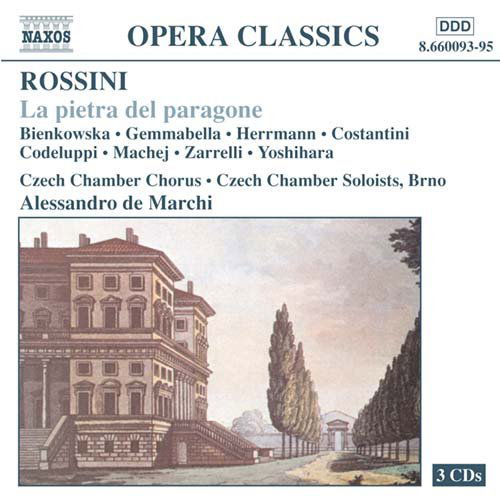 Rossinila Pietra Del Paragone - Bienkowskagemmabellaherrmann - Musik - NAXOS - 0730099609326 - 29. marts 2004