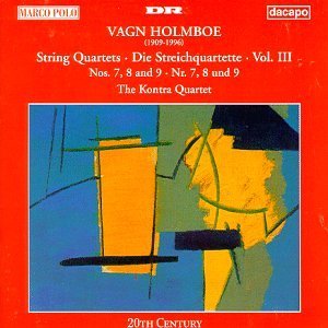 Cover for V. Holmboe · Streichquartette Vol. 3 (CD) (2000)