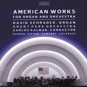 Cover for Schradergrant Park Orckalmar · American Works For Organ And Orchestra (CD) (2010)