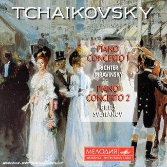 Cover for Svetlanov Evgeny · Tschaikowsky: Klavierkonzerte Nr.1 Und 2 (CD)