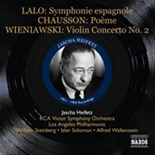 Symphonie Espagnole - Jascha Heifetz - Musikk - NAXOS - 0747313336326 - 12. januar 2011