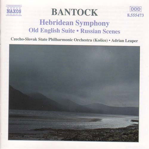 Cover for Bantock / Leaper / Czecho-slovac State Phil · Hebridean Symphony (CD) (2001)