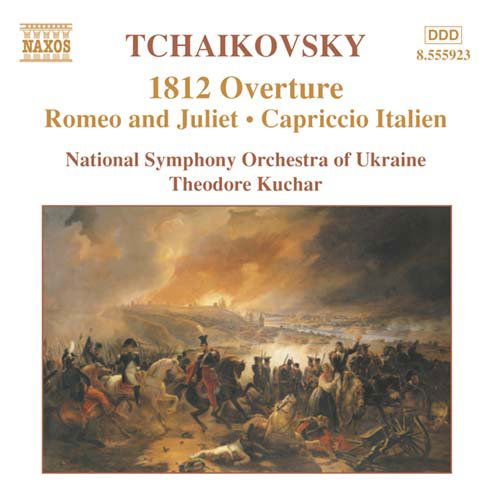 1812 Overture / Capriccio Italien / Romeo & Juliet - National Symphony Orchestra of Ukraine / Theodore Kuchar - Musikk - NAXOS - 0747313592326 - 11. august 2003