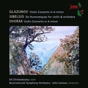 Violin Concertos - Efi Christodoulou - Musiikki - SOMM - 0748871015326 - tiistai 17. heinäkuuta 2018
