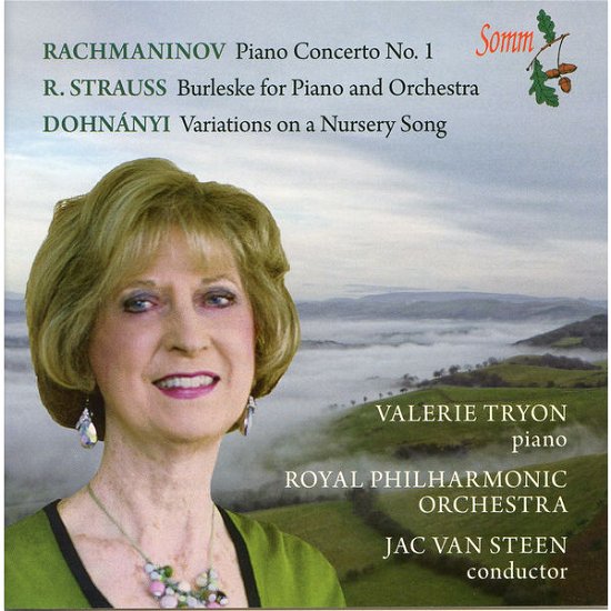 Piano Concerto No. 1 / Variations on a Nursery - Rachmaninov / Tryon / Rpo / Van Steen - Musiikki - SOMM - 0748871325326 - tiistai 13. tammikuuta 2015