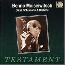 Cover for Benno Moiseiwitsch · Variations On A Theme bu Handel / Fantasiestücke m.m. Testament Klassisk (CD) (2000)