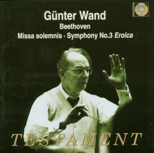 Cover for Wand Günter · Missa Solemnis Testament Klassisk (CD) (2000)