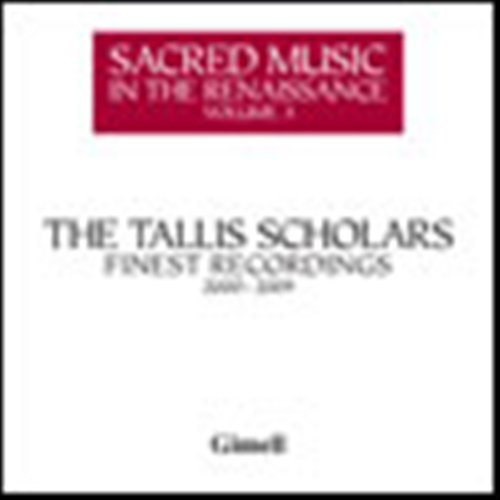 Cover for Tallis Scholars · Sacred Music In The Renaisance (CD) (2010)