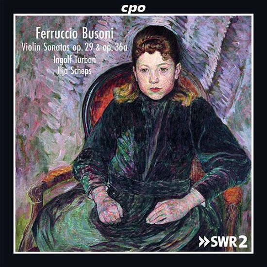 Cover for Busoni / Turban / Scheps · Violin Sonatas 29 &amp; 36 (CD) (2020)