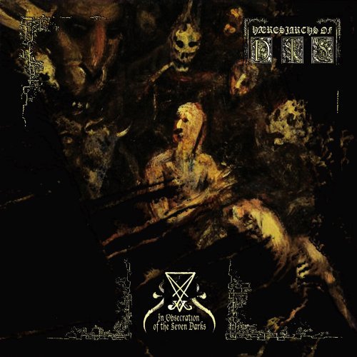 Cover for Haeresiarchs of Dis · In Obsecration of the Seven Darks (CD) (2011)