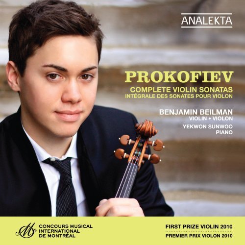 Cover for Prokofiev / Beilman / Sunwoo · Complete Violin Sonatas (CD) (2011)