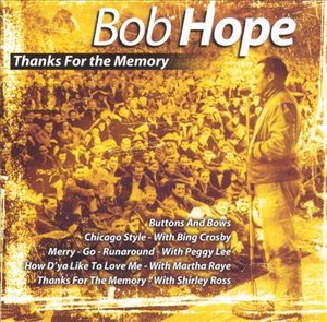 Cover for Bob Hope · Hope, Bob - Thanks for the Memory (CD) (2023)