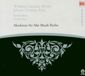 Cover for Mozart / Bach / Akademie Fuer Alte Musik · Symphonies (CD) (2008)