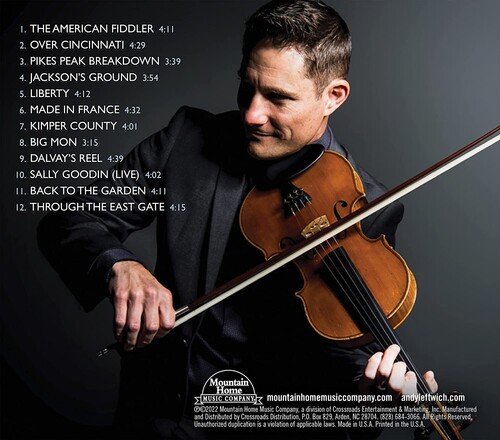 Cover for Andy Leftwich · American Fiddler (CD) (2022)