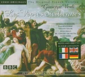 Cover for G. Verdi · Les Vepres Sicilliennes (CD) [Org. Fransk edition] (2005)