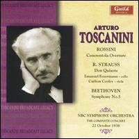 Arturo Toscanini Conducts - Rossini / Strauss,r. / Beethoven / Toscanini - Musik - GUILD - 0795754222326 - 25. maj 2004