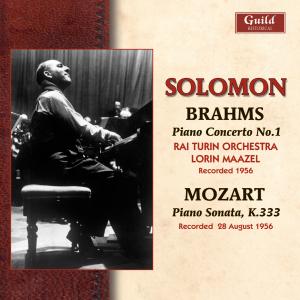 Solomon Plays Brahms & Mozart - Brahms / Mozart / Solomon / Rai Turin / Maazel - Muzyka - Guild - 0795754235326 - 8 września 2009