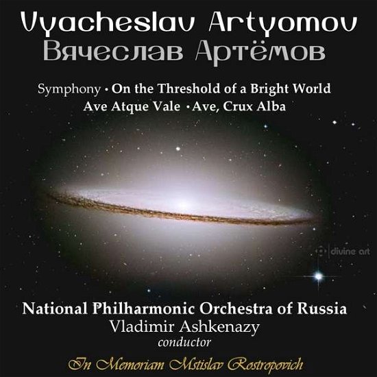 Cover for Artyomov / Shatayevsky / Ashkenazy · Artyomov: on the Threshold of a Bright World (CD) (2016)