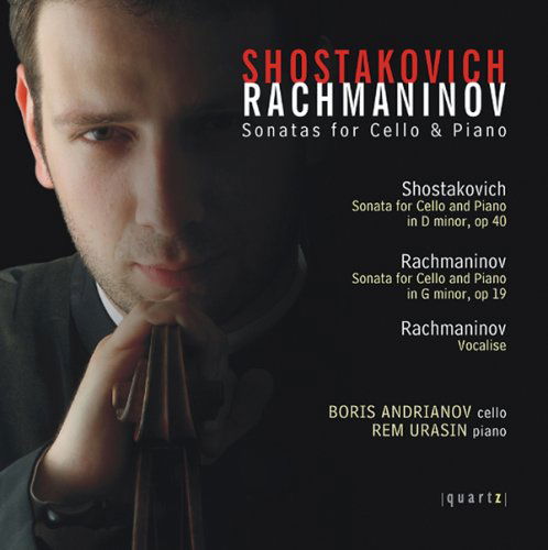 Cello Sonatas - Shostakovich / Rachmaninoff / Andrianov / Urasin - Musiikki - QRT4 - 0880040205326 - tiistai 13. marraskuuta 2007