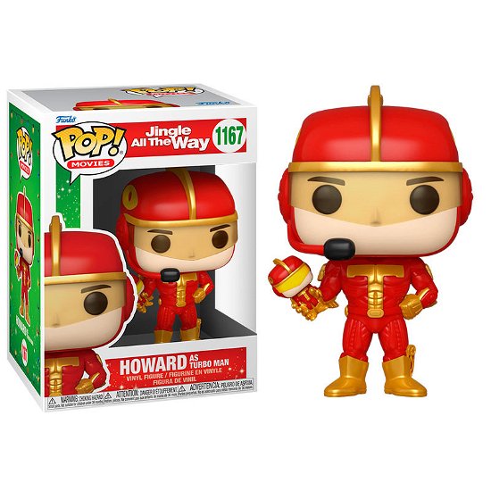 Cover for Funko Pop! Movies: · Jingle All the Way- Howard As Turbo Man (MERCH) (2021)