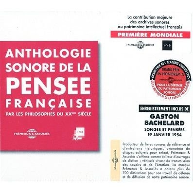 Cover for Anthologie Sonore French Philosophers / Var (CD) [Box set] (2003)